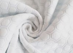 凉感尼龙涤纶混纺床垫针织布