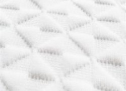 涡流纺涤纱床垫针织布面料 空气层床垫乳胶枕面料